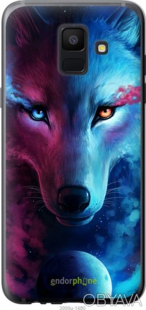 Чехол "Арт-волк" для Samsung Galaxy A6 2018Представляем Вашему вниманию дизайнер. . фото 1