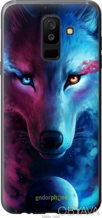 Чехол "Арт-волк" для Samsung Galaxy A6 Plus 2018Представляем Вашему вниманию диз. . фото 1