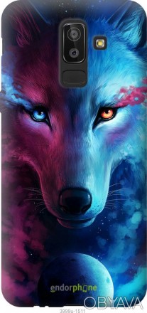 Чехол "Арт-волк" для Samsung Galaxy J8 2018Представляем Вашему вниманию дизайнер. . фото 1