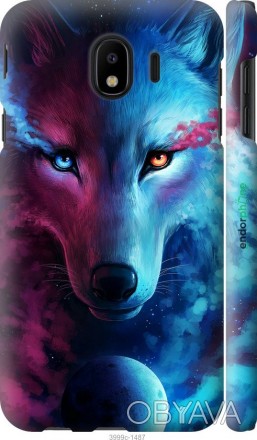 Чехол "Арт-волк" для Samsung Galaxy J4 2018Представляем Вашему вниманию дизайнер. . фото 1