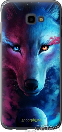 Чехол "Арт-волк" для Samsung Galaxy J4 Plus 2018Представляем Вашему вниманию диз. . фото 1