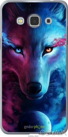 Чехол "Арт-волк" для Samsung Galaxy J3 ProПредставляем Вашему вниманию дизайнерс. . фото 1