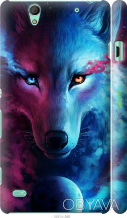 Чехол "Арт-волк" для Sony Xperia C4 E5333Представляем Вашему вниманию дизайнерск. . фото 1