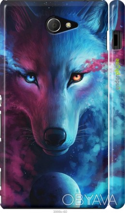 Чехол "Арт-волк" для Sony Xperia M2 D2305Представляем Вашему вниманию дизайнерск. . фото 1