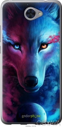 Чехол "Арт-волк" для Huawei Y7 2017Представляем Вашему вниманию дизайнерские чех. . фото 1