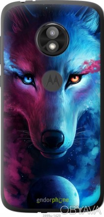 Чехол "Арт-волк" для Motorola Moto E5 PlayПредставляем Вашему вниманию дизайнерс. . фото 1