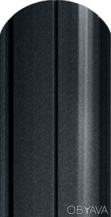 Ширина штакетной планки - 130 мм. Толщина металла - 0.45мм. 
Двустороннее матово. . фото 1