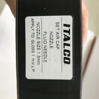 Форсунка для краскопультів Shine 1,4 мм ITALCO NS-Shine-1.4. . фото 6