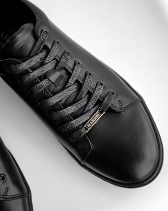 
Мужские кроссовки кожаные Марион (мод.135) черные
 
Данная модель сочетает в се. . фото 4