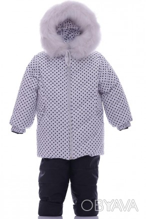 Зимний комбинезон "Стелла" для девочки
комплект, состоящий из куртки и полукомби. . фото 1