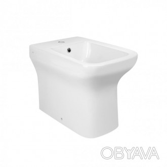 Напольное биде Qtap Cardinal 520х360х405 White QT0444B660BW изготовлено из высок. . фото 1