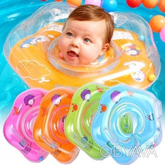 Круг для купания малышей в ванной и детском бассейне от 0 до 2 лет.
Цвета разные. . фото 1