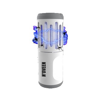 Аккумуляторный фонарь от насекомых Noveen IKN854 LED IP44
Зона действия: 40 кв. . . фото 3
