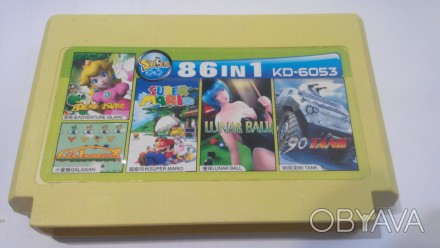 сборник игр Dendy 8 bit Adventure Island/Tank 90/Super Mario/Galaxian/Lunar Ball. . фото 1