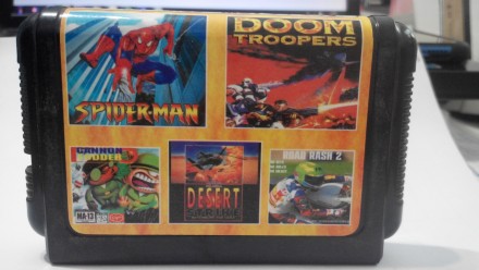 Сборник игр сега 5в1
1.Doom Troopers
2. Spider-Man
3. Cannon Fodder
4. Desert St. . фото 2