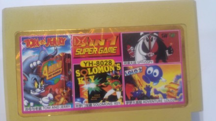Сборник YH-8028 содержит игры:
1. Tom & Jerry 3
2. Chubby Cherub
3. Adventures o. . фото 3