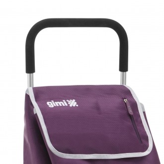 
Классическая сумка-тележка Gimi Twin оснащена четырехколесным шасси, которое по. . фото 3