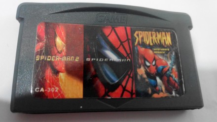 Игровой картридж для GAME BOY ADVANCE GB 3 in 1 Spider-Man 2, Spider-Man - The M. . фото 4