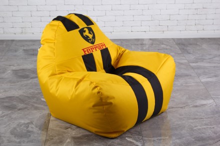 Кресло мешок мяч диван с логотипом ferrari XL oxford 
БЕСПЛАТНАЯ доставка по Хар. . фото 6