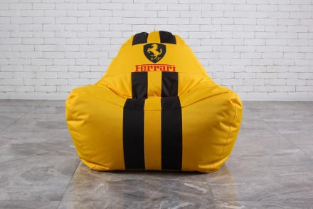 Кресло мешок мяч диван с логотипом ferrari XL oxford 
БЕСПЛАТНАЯ доставка по Хар. . фото 5