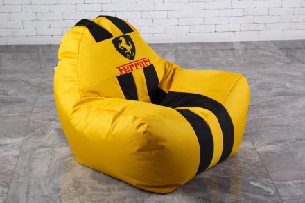Кресло мешок мяч диван с логотипом ferrari XL oxford 
БЕСПЛАТНАЯ доставка по Хар. . фото 2