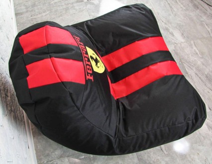 Кресло мешок мяч диван с логотипом Ferrari XL oxford 
БЕСПЛАТНАЯ доставка по Хар. . фото 11