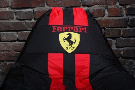 Кресло мешок мяч диван с логотипом Ferrari XL oxford 
БЕСПЛАТНАЯ доставка по Хар. . фото 5