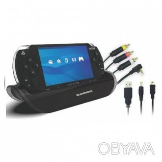 Описание 
Комплект аксессуаров Blackhorns Multi-Function Stand + AV Cable для PS. . фото 1