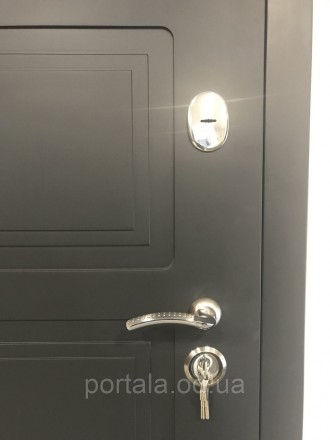 Входная бронированная дверь "Портала" серии "ТРИО RAL" модель S-3 (с декоративно. . фото 8