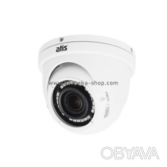 Цветная наружная купольная MHD видеокамера AMVD-4MVFIR-30W/2.8-12Pro для системы. . фото 1