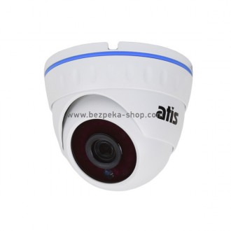 Цветная наружная купольная MHD видеокамера ATIS AMVD-2MIR-20W/3.6 Pro для систем. . фото 2
