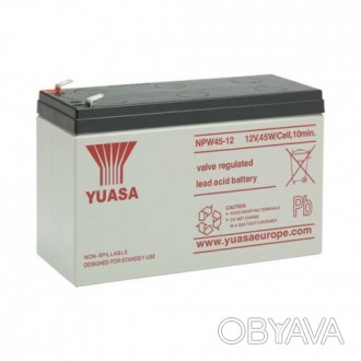 Купить аккумуляторную батарею YUASA NPW45-12. . фото 1
