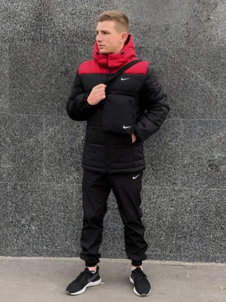 
 Куртка Nike:
- Ветроустойчивая Ткань Сupe с водоотталкивающей пропиткой;
- При. . фото 7