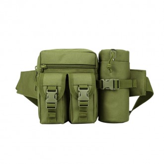 Сумка тактическая AOKALI Outdoor A33 Green на пояс армейская военная 4L. Київ. фото 1 Сумка тактическая AOKALI Outdoor A33 Green на пояс армейская военная 4L. Київ. фото 1