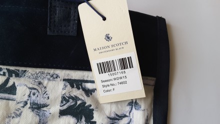 Стильная сумка от дорогостоящего нидерландского бренда Maison Scotch из 100% кот. . фото 6