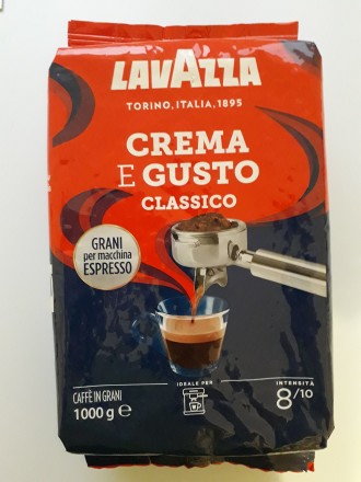 Итальянский кофе Lavazza crema e gusto оригинал Италия. Черкаси. фото 1 Итальянский кофе Lavazza crema e gusto оригинал Италия. Черкаси. фото 1