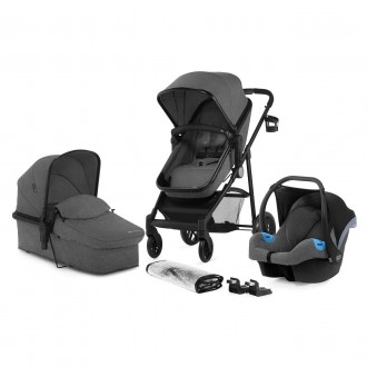 Универсальная коляска 3 в 1 Kinderkraft Juli Gray (KKWJULIGRY3000). Київ. фото 1 Универсальная коляска 3 в 1 Kinderkraft Juli Gray (KKWJULIGRY3000). Київ. фото 1