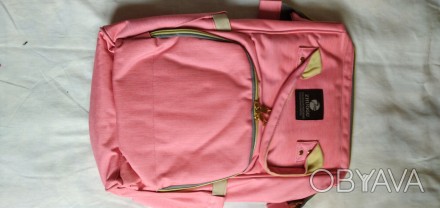 Сумка-рюкзак для мам Mummy Bag 2.0 мультифункціональний органайзер для мами
Черн. . фото 1