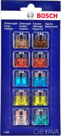 Типорозмір mini
Конструкція вилочний
Номінальний струм 5A, 7,5 A, 10A, 15A, 20A,. . фото 1