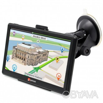 GPS навигатор Junsun D100 – отличный 7” дюймовый навигатор с разрешением дисплея. . фото 1