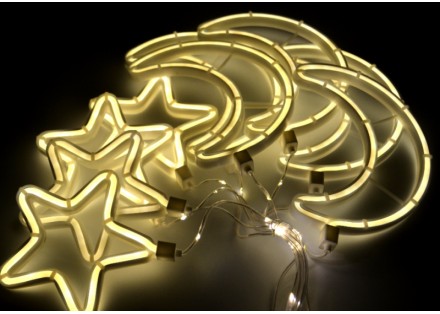 Новогодняя гирлянда "Луна со Звездочкой" Copper Curtain Ball Lamp 9 | 3х0.7 м S. Київ. фото 1 Новогодняя гирлянда "Луна со Звездочкой" Copper Curtain Ball Lamp 9 | 3х0.7 м S. Київ. фото 1