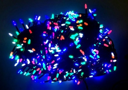 Светодиодная LED гирлянда мультицветная "нить" 1000 ламп, 70 метров, 8 режимов с. Київ. фото 1 Светодиодная LED гирлянда мультицветная "нить" 1000 ламп, 70 метров, 8 режимов с. Київ. фото 1