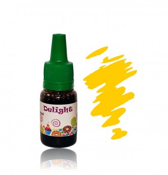 Золотистий Рідкий харчовий барвник 10ml Delight.НА ВОДНІЙ ОСНОВІ!!! Кольори в асортименті.. Київ. фото 1 Золотистий Рідкий харчовий барвник 10ml Delight.НА ВОДНІЙ ОСНОВІ!!! Кольори в асортименті.. Київ. фото 1
