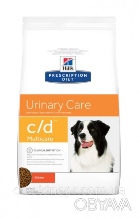 Hill's Prescription Diet c/d Multicare корм для собак
Камені в сечовому міхурі м. . фото 1