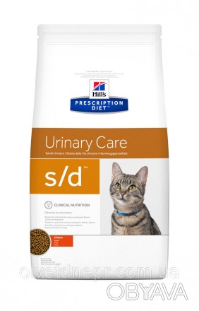 Лікувальний корм Хілс s/d для котів з куркою Hill's Prescription Diet s/d Urinar. . фото 1