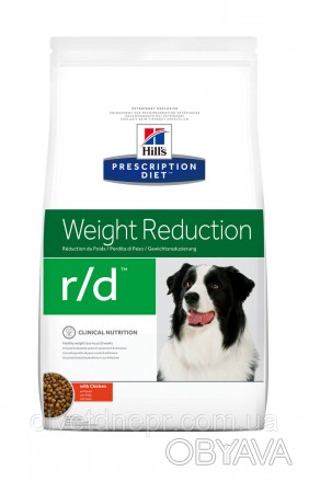 Hill's Prescription Diet r/d корм для собак с курицей ﴾24%﴿ - полноценный диетич. . фото 1