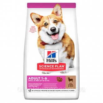 Корм Хілс для міні собак з Ягням і Рисом hill's SCIENCE PLAN Adult Small & Mini 6 кг. Дніпро. фото 1 Корм Хілс для міні собак з Ягням і Рисом hill's SCIENCE PLAN Adult Small & Mini 6 кг. Дніпро. фото 1