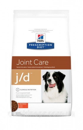 Hill's Prescription Diet j/d Joint Care корм для собак з куркою 12 кг. Дніпро. фото 1 Hill's Prescription Diet j/d Joint Care корм для собак з куркою 12 кг. Дніпро. фото 1