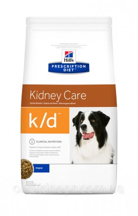 Корм для собак k/d - hill's Prescription Diet k/d Kidney Care 12 кг. Дніпро. фото 1 Корм для собак k/d - hill's Prescription Diet k/d Kidney Care 12 кг. Дніпро. фото 1
