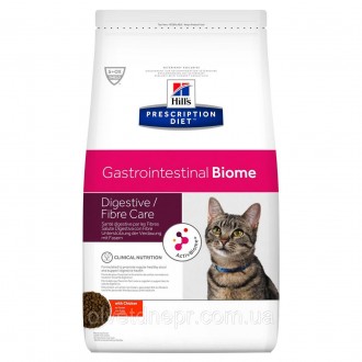 Лікувальний корм Хіллс Біом Hill's Gastrointestinal Biom для кішок і котів для травлення з куркою. Дніпро. фото 1 Лікувальний корм Хіллс Біом Hill's Gastrointestinal Biom для кішок і котів для травлення з куркою. Дніпро. фото 1